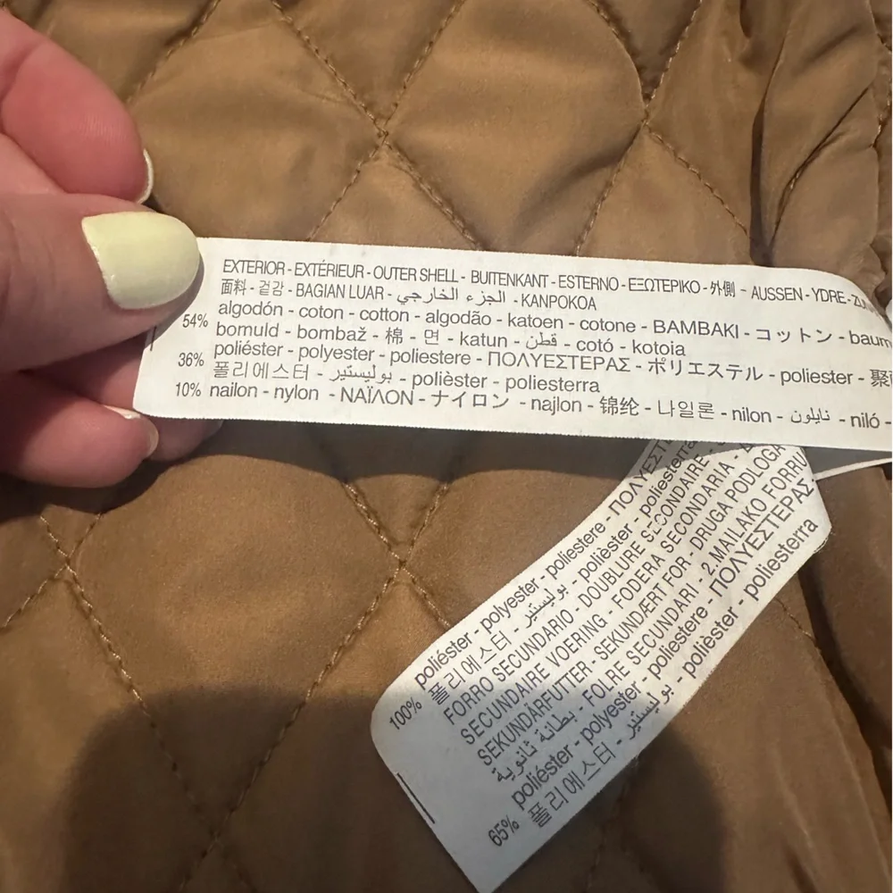 Zara beige coat